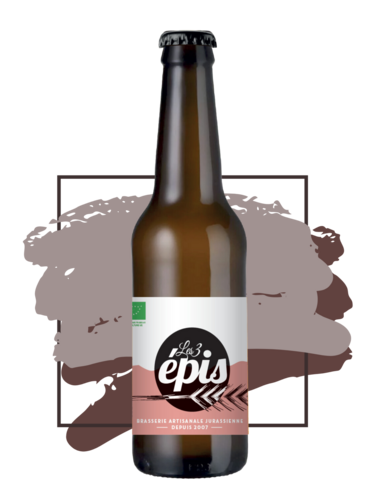 Les 3 Épis American Pale Ale - Une bière blonde fruitée, rafraîchissante et houblonnée ; avec un renfort de malt suffisant pour en faire une bière équilibrée et agréable.