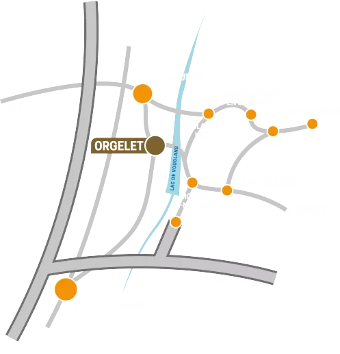Carte d'accès à la brasserie